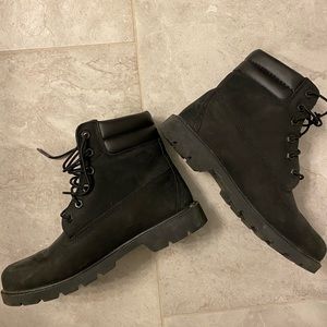 Black Timberland Boots